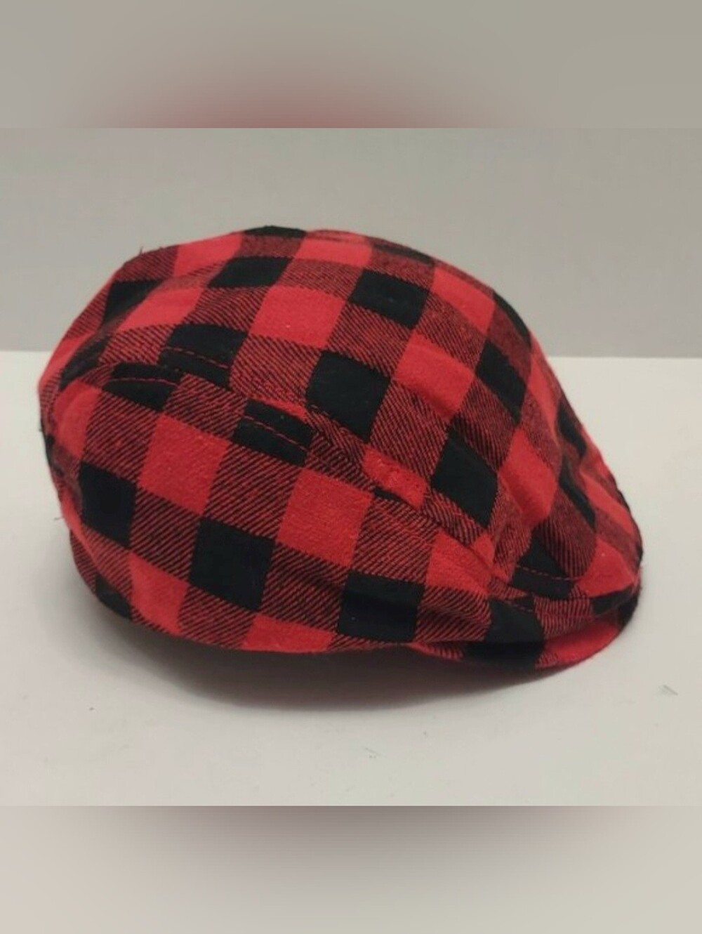 No Name Buffalo Check Infant Newsboy Cap